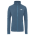 Mikina The North Face 100 Glacier Full Zip Women MALLARDBLU/AVIATRNAVYSTRP