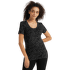 Tričko krátky rukáv Icebreaker Tech Lite II SS Scoop Forest Shadows Women BLACK/AOP