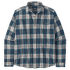 Košeľa dlhý rukáv Patagonia Long-Sleeved Cotton in Conversion Lightweight Men Beach Plaid: Tidepool Blue