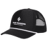 Flat Bill Trucker Hat Black-Black Eqpmnt for Alpnst