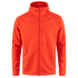 Abisko Grid Fleece Hoodie Men Flame Orange