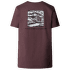 Triko krátký rukáv The North Face BOX NSE EDGE OF LIGHT INFILL RELAXED S Women ES9 TAWNY QUARTZ/TNF BLACK EDGE OF LIGHT PRINT
