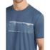 Tričko krátky rukáv Icebreaker Merino 150 Tech Lite SS Tee Elevation Line Men PORCINI