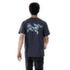 Tričko krátky rukáv Arcteryx Kragg SL Cotton Blurred Bird SS Men White Light / Atmos