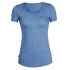 Triko krátký rukáv Icebreaker Sphere SS Scoop Women (104679) Marine/Snow/Stripe