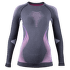 Tričko dlhý rukáv UYN Evolutyon UW Shirt LS Lady Melange Anthracite Melange/Raspberry/Purple