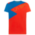 Tričko krátky rukáv La Sportiva Float T-Shirt Men Poppy/Neptune