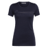 Tričko krátky rukáv Icebreaker Tech Lite SS Low Crewe Cadence Paths Women Midnight Navy IBANS_01360