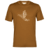 Triko krátký rukáv Icebreaker Tech Lite II SS Tee Skiing Yeti Men CLOVE