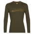 Tričko dlhý rukáv Icebreaker 200 Oasis LS Crewe Ski Stripes Men LODEN
