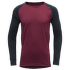 Tričko dlhý rukáv Devold BREEZE JUNIOR SHIRT 740A Beetroot