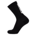 Atlas Merino Crew Sock Black/Logo
