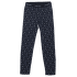 Legíny Icebreaker 200 Oasis Leggings Kids MIDNIGHT NAVY/SNOW