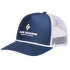 Flat Bill Trucker Hat Indigo-White Eqpmnt for Alpnst