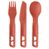 Passage Cutlery Set - [3 Piece] Spicy Orange