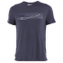 Merino Core SS Tee Ski Stripes Men GRAPHITE