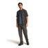 Košile krátký rukáv Icebreaker Merino 125 Cool-Lite™ Steveston SS Shirt Plaid Men OBSIDIAN/BLACK/P