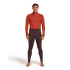 Tričko dlhý rukáv Icebreaker Merino 260 ZoneKnit™ LS Half Zip Men JET HTHR-011