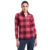 Košile dlouhý rukáv La Sportiva RAMBLER FLANNEL SHIRT WOMEN Redwood/Rosebay