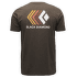 Triko krátký rukáv Black Diamond Faded SS Tee Men Basalt