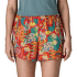 Kraťasy Patagonia Baggies Shorts Women Wild Botanist: Tidal Teal