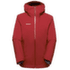 DUCAN HS HOODED JACKET WOMEN 3818 dark mammut red