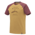 Triko krátký rukáv Millet Rise Up Climbing TS SS H CUMIN/H BURGUNDY
