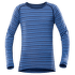 Tričko dlhý rukáv Devold Breeze Shirt Kid 506 TWILIGHT STRIPE