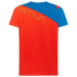 Tričko krátky rukáv La Sportiva Float T-Shirt Men Poppy/Neptune