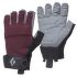 Crag Half-Finger Gloves Women Bordeaux