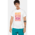 Tričko krátky rukáv The North Face S/S Graphic Tee Men TNF WHITE/FLAME ORANGE