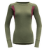 Tričko dlhý rukáv Devold Hiking Shirt Women LICHEN/BEETROOT
