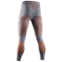 Legíny X-Bionic ENERGY ACCUMULATOR 4.0. MELANGE Pants Men Grey Melange/Orange