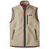 Retro Pile Vest Men El Cap Khaki