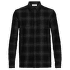 Košeľa dlhý rukáv Icebreaker Dawnder LS Flannel Shirt Plaid Men Jet HTHR