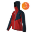 Bunda La Sportiva ALPINE GUIDE SOFTSHELL JACKET Men Poppy/Storm Blue