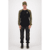 Triko dlouhý rukáv Mons Royale Icon Raglan Dark Olive / Black