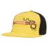 STRIPE CUBE HAT Yellow/Black