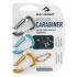 Karabina Sea to Summit Accessory Carabiner Set 3pcs Grey/Blue/Orange