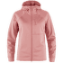 Abisko Grid Fleece Hoodie Women Dusty Rose
