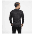 Tričko dlhý rukáv Aclima WarmWool Crew Neck Man Black Motion