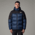 Bunda The North Face DIABLO DOWN HOODIE II Men EIH BARK MIST BLACK HEATHER/TNF BLACK