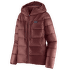 Fitz Roy Down Hoody Women Dark Ruby w/Sizzle Red