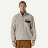 Mikina Patagonia Lightweight Synch Snap-T Pullover Men Nickel w/Clement Blue