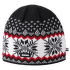 KNITTED MERINO BEANIE KAMA A137 black 110