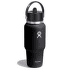 Termoska Hydro Flask 24 OZ WIDE FLEX STRAW TRAVEL BOTTLE 001 Black