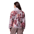 Mikina Columbia Sequoia Grove Printed Half Zip Women Shale Purple Blossoming 554