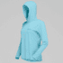 Tričko dlhý rukáv Norrona femund tech Hood Women Aqua Haze