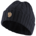 Braided Knit Hat Navy