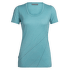 Tričko krátky rukáv Icebreaker Tech Lite SS Scoop Pinnacle Women Lagoon